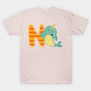 Animal alphabet N T-Shirt